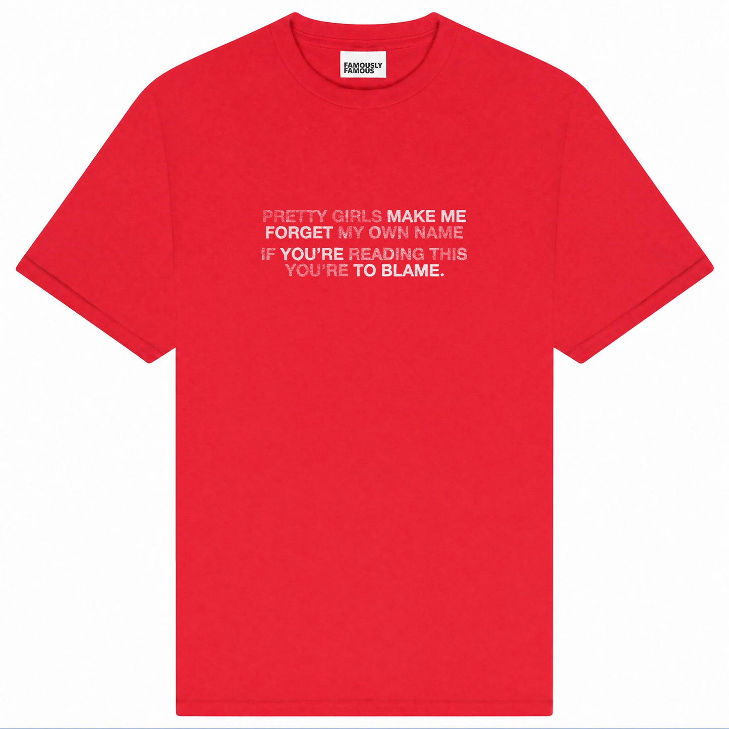 Blame Tee (Red)