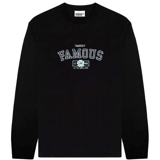 Varsity Slub Waffle Long Sleeve