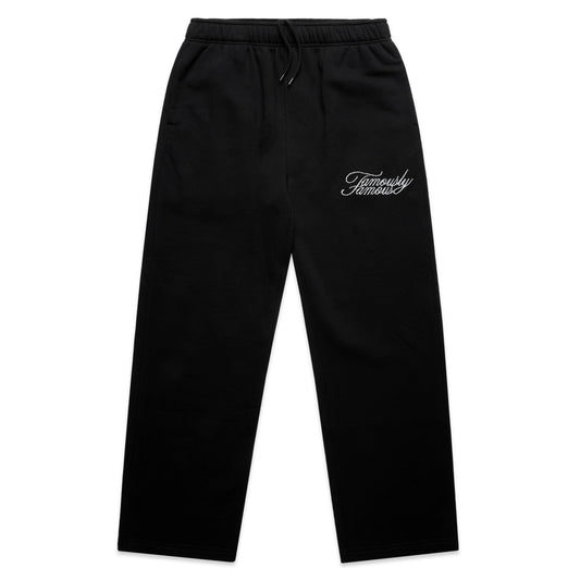 Script Sweatpants (Black)