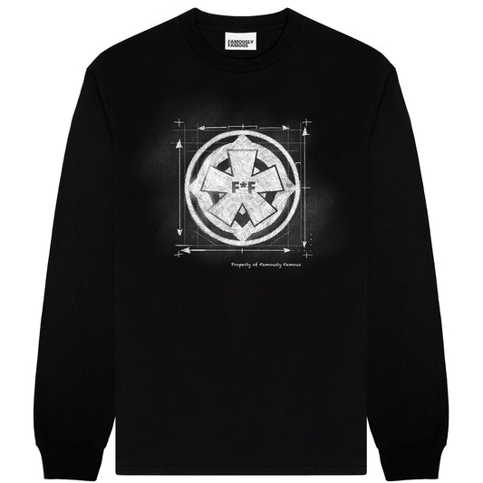Famously Famous Sketch Longsleeve Front